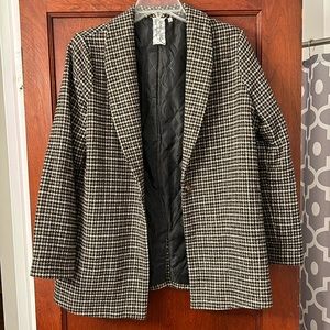 Houndstooth Blazer - Size Small